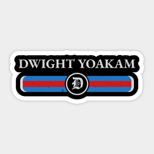 Graphic Dwight Name Vintage Birthday Retro Gift Sticker